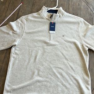Izod fleece lined sweater